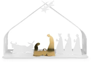 A di Alessi Alessi BARK Szopka Świąteczna - Złota BM09 GD - Pozostałe akcesoria świąteczne - miniaturka - grafika 2