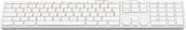 Klawiatury - LMP Klawiatura USB Keyboard 110 Przewodowa Biało-srebrna ES KB-1243-ES KB-1243-ES - miniaturka - grafika 1