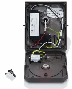 Lampenwelt com Kinkiet zewnętrzny LED Silvan, ciemnoszary - Lampy ogrodowe - miniaturka - grafika 5