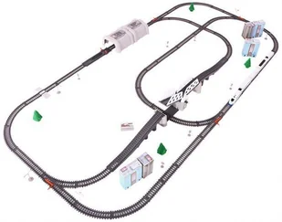 Kolejka Pociąg PENDOLINO - tunele,tory,mosty KX7771 - Pociągi dla dzieci - miniaturka - grafika 2