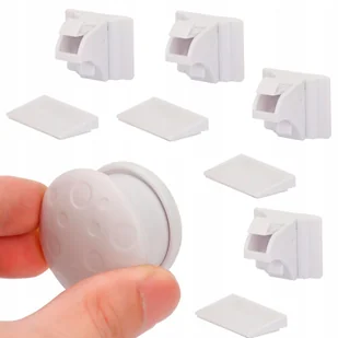 Zabezpieczenia Szafek Magnetyczna Blokada 4 Sztuki - Zabezpieczenia dla dzieci - miniaturka - grafika 5