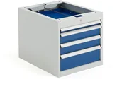 Pozostałe wyposażenie warsztatu - AJ Podwieszane szafki z 4 szufladami Wysokość:540 mm 25637 - miniaturka - grafika 1