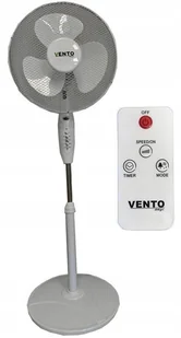 Wentylator Wentylator Podłogowy Vento 40 cm 40W Pilot Biały - Wentylatory Wentylator Wentylator Podłogowy Vento 40 cm 40W Pilot Biały - Wentylatory - miniaturka - grafika 3
