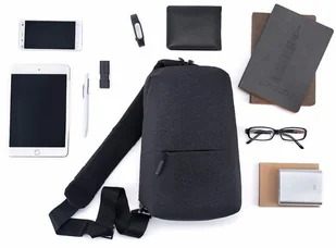 Xiaomi Xiaomi, Mi City Sling Bag, grafitowy - Plecaki - miniaturka - grafika 8