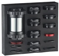 Narzędzia rowerowe - Shimano Token Thread Fit łożysko wewnętrzne zestaw tf37 PF30/bb386: SRAM/bb386/BB30 (1 zestaw) DBBTF37-GRTK - miniaturka - grafika 1