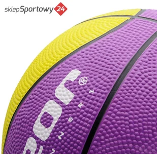 Meteor PIŁKA DO KOSZYKÓWKI LAYUP #3 ZIEL-FIOLET ZADZWOŃ 600-555-801 ! 07066 - Koszykówka - miniaturka - grafika 3