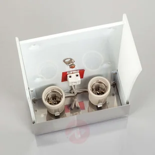 Lampenwelt Lampenwelt Malthe - nowoczes. lampa ścienna ze szkła i metalu - Lampy ścienne - miniaturka - grafika 5