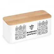 Gadżety dla niej i dla niego - Murrano Zestaw Herbat w Metalowym Pudełku Nadruk Kwiaty Folk PDM1-HERx3-046 - miniaturka - grafika 1