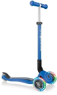 LED Hulajnoga Trójkołowa Dziecięca Składana Koła - Hulajnogi - miniaturka - grafika 3