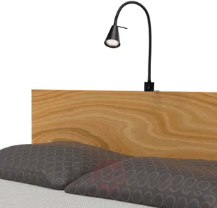 Briloner Kinkiet LED 2080 do montażu przy łóżku, czarna - Lampy ścienne - miniaturka - grafika 2