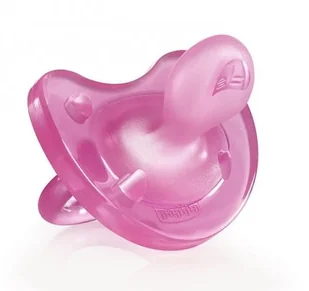 Chicco Artsana Physio Soft smoczek Smoczek uspokajający silikonowy 12 m+ różowy - Smoczki uspokajające - miniaturka - grafika 4