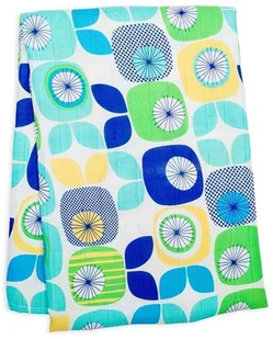 Lulujo, Kocyk bambusowy, Funky Fruit - Koce i narzuty dla dzieci - miniaturka - grafika 2