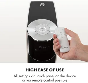 Klarstein Klarstein Hightower Heat Deluxe kilimatyzator kolumnowy wentylator 2200W termostat DSM3-HightowerHeatDL - Ogrzewanie przenośne - miniaturka - grafika 3