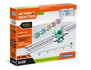 Clementoni Akcja Reakcja Muzyczne tory 19166 - Zabawki konstrukcyjne - miniaturka - grafika 2