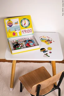 Janod Magnetyczna układanka Uczę się zegarka - Układanki dla dzieci - miniaturka - grafika 44