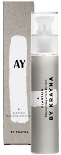 KRAYNA Krayna AY 4 PLANTAIN Nawilżający krem dla mężczyzn z babką lancetowatą 50 ml - Kosmetyki do pielęgnacji twarzy męskie - miniaturka - grafika 2