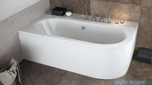 Besco Avita 180x80cm wanna asymetryczna lewa #WAV-180-NL - Wanny z hydromasażem - miniaturka - grafika 5