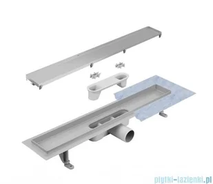 PMD Piramida Virgo Basic odpływ liniowy 2w1 90x6,5cm OL-90-VB | - Syfony - miniaturka - grafika 6