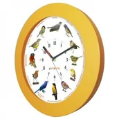 Zegary - Atrix Zegar z głosami ptaków drewniany orange #2 ATW300PPK2 - miniaturka - grafika 1