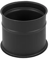Kominy i akcesoria - Darco Wkładka dwuścienna 130 mm czarna - miniaturka - grafika 1