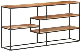 vidaXL Lumarko Regał, 150x30x75 cm, lite drewno akacjowe 321619 - Szafki do salonu - miniaturka - grafika 8