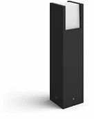 Lampy ogrodowe - Philips Hue White Fuzo lampa ścienna LED (kwadratowa góra/dół), do użytku na zewnątrz, możliwość przyciemniania, ciepłe białe światło, sterowana za pomocą aplikacji, kompatybilna z Amazon Alexa (Echo, - miniaturka - grafika 1