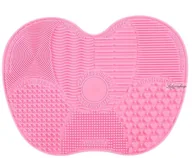 Pozostałe akcesoria do makijażu - Lashbrow LashBrow - Express Brush Cleaning Mat - Silikonowa mata do mycia pędzli - S - miniaturka - grafika 1