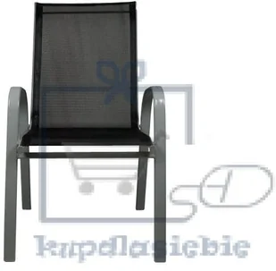 Garthen Zestaw mebli ogrodowych GARTHEN 5 częściowy antracyt - Meble ogrodowe - miniaturka - grafika 6