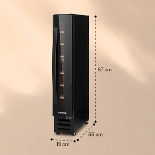 Klarstein Vinovilla 7 Built-in Uno Onyx do zabudowy - Chłodziarki do wina - miniaturka - grafika 6
