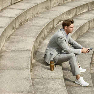 Thermos Podróżny kubek z uchwytem 470 ml Stainless King - copper 160034 (170268) - Kubki termiczne Thermos Podróżny kubek z uchwytem 470 ml Stainless King - copper 160034 (170268) - Kubki termiczne - miniaturka - grafika 5