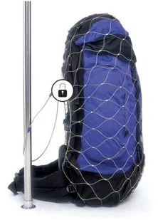 Pacsafe Siatka na plecak do zabezpieczenia bagażu 85l M) - Akcesoria turystyczne - miniaturka - grafika 5