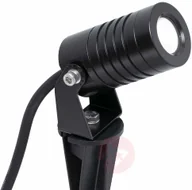 Lampy ogrodowe - Faro Barcelona Faro Balder Reflektor ogrodowy LED Czarny, 1-punktowy 70469 - miniaturka - grafika 1