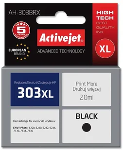 ActiveJet Tusz AH-303BRX zamiennik HP 303XL T6N04AE Premium 20ml czarny) AH-303BRX - Tusze zamienniki - miniaturka - grafika 2