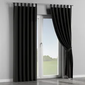 Zasłony - Dekoria Zasłona na szelkach 1 szt. Shadow Grey grafitowy) 1szt 130 × 260 cm Cotton Panama 310-702-08 - miniaturka - grafika 1