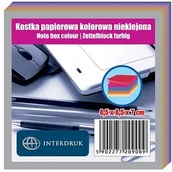 Etykiety samoprzylepne i bloki etykiet - Donau Wkład do pojemnika nieklejone kolorowe 83 X 83 mm X04992 NB-7654 - miniaturka - grafika 1