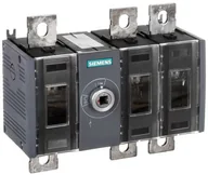 Bezpieczniki elektryczne - Siemens Rozłącznik izolacyjny 3P wlk3 400A bez napędu obrotowego przyłącza płaskie śrubowe 3KD4230-0PE20-0 - miniaturka - grafika 1