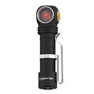 Latarki - ARMYTEK Latarka czołowa Armytek Wizard C2 WR Magnet USB Biały Czerwony 1100 / 230 lm F06901C - miniaturka - grafika 1