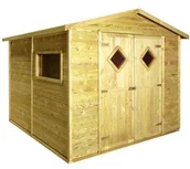 Altany ogrodowe - STELMET Domek narzędziowy CARO 5,45 m2 264 x 262 cm STELMET - miniaturka - grafika 1