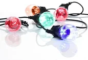Oświetlenie świąteczne - Markslojd DAKKE świecący łąńcuch 10L Multicolor 703315 - miniaturka - grafika 1