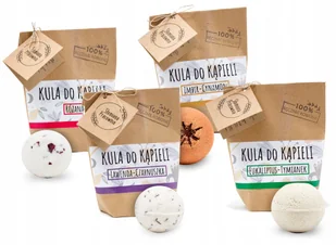 Zestaw Kule Do Kąpieli Musująca Kula Naturalne - Kosmetyki do kąpieli - miniaturka - grafika 2