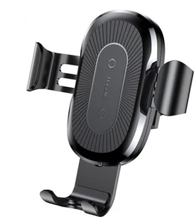 Baseus uchwyt samochodowy grawitacyjny z ładowaniem QI Black WXYL-01 - Uchwyty samochodowe do telefonów - miniaturka - grafika 13