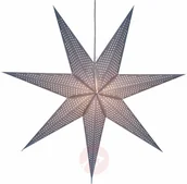 Ozdoby bożonarodzeniowe - Best Season Duża papierowa gwiazda Huss 100 cm, szara - miniaturka - grafika 1
