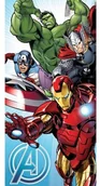 Okrycia kąpielowe dla dzieci - Jerry Fabrics Ręcznik Avengers, jasnoniebieski,, 70 x 140 cm - miniaturka - grafika 1