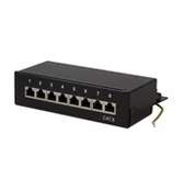 Switche - LogiLink Patch panel stacjonarny NP0017B 8x RJ45 - miniaturka - grafika 1