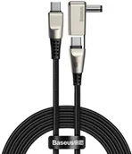 Kable USB - Baseus Kabel 2w1 2m 100W USB-C / zasilanie DC CA1T2-D01 baseus_20220221152819 - miniaturka - grafika 1