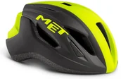Kaski rowerowe - MET Kask Strale szosowy M czarno-żółty matowy 3HM107MONG1 - miniaturka - grafika 1