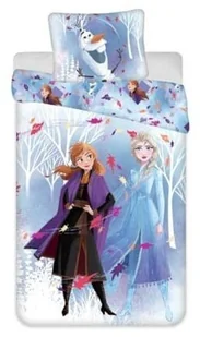 Dziecięca pościel bawełniana Frozen 2 White 02, 140 x 200 cm, 70 x 90 cm - Pościel dla dzieci - miniaturka - grafika 2
