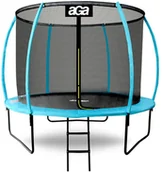 Trampoliny - Aga Aga SPORT EXCLUSIVE Trampolína 250 cm Světle modrá + ochranná síť + žebřík - miniaturka - grafika 1
