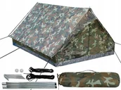 Inne akcesoria dla wędkarzy - Mt Namiot Militarny 2 Osobowy Mini Pack Woodland - miniaturka - grafika 1