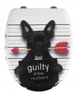 Deski sedesowe - WENKO Deska sedesowa Guilty Dog 22405100 - miniaturka - grafika 1